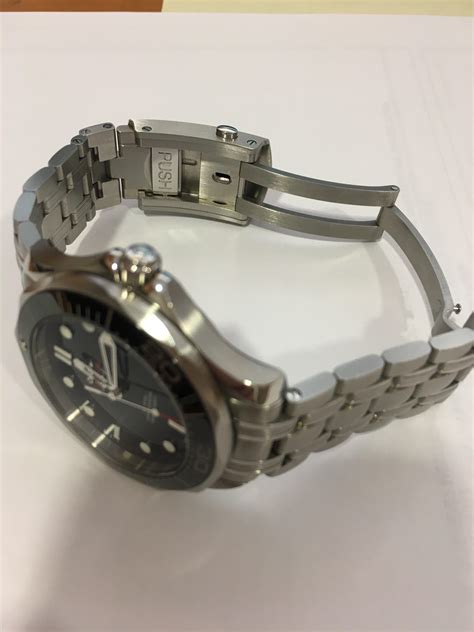 Seamaster watch adjustable clasp